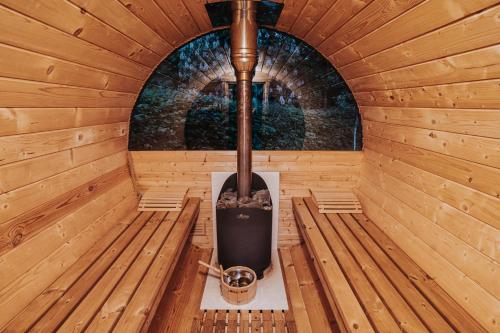 Sauna, Klidný Kout glamping (Klidny Kout glamping) in Vysoke Myto