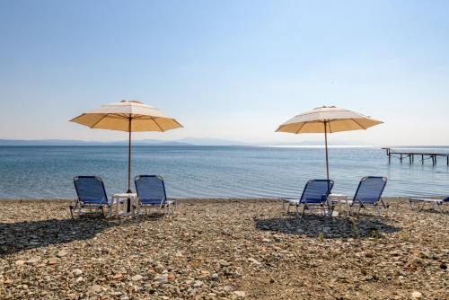 pludmale, Kaminos Wellness Resort in Limni (Evvoia)