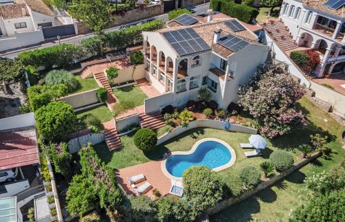 Wonderful family villa with sea view, El Rosario
