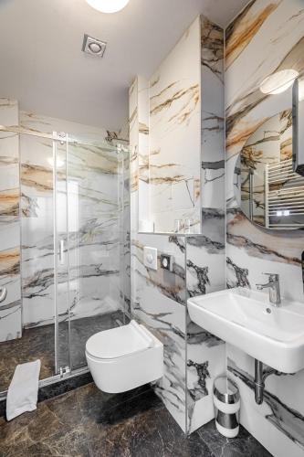 Well-appointed bathrooms