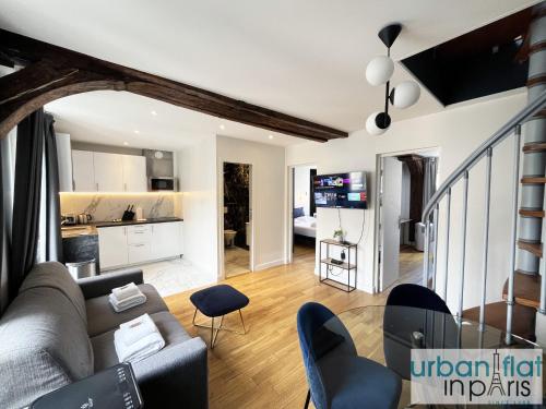 Urban Flat 176 - Charming 3 Bedroom in Montorgueil, París