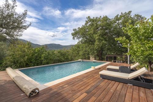 Villa Collinou - maison climatisée avec piscine - Location saisonnière - Solliès-Toucas