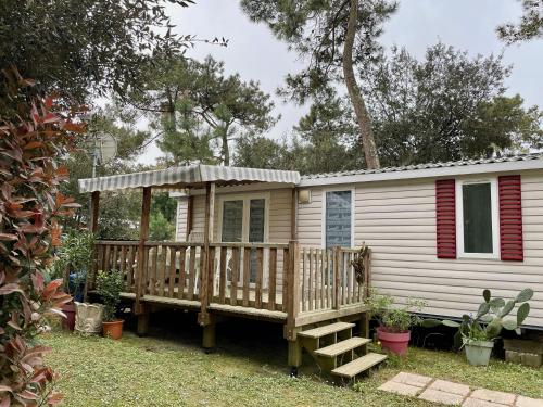 Mobile Home Ba540 3ch Siblu Bonne Anse La Palmyre gîte à louer Forêt Domaniale de la Coubre