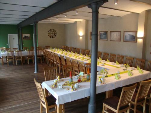 Banketu zāle, Pension Am Dorfanger in Seeblick