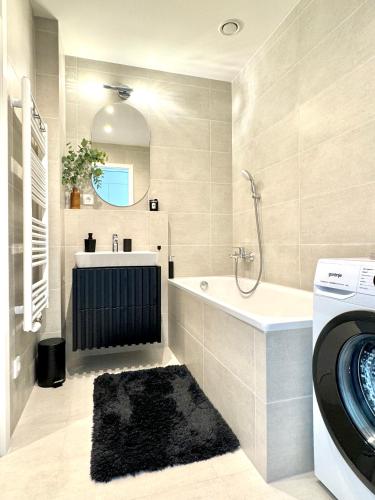 Rentero NEW Modern, River View APT near Prague City Center, Praha (fotografie 7)