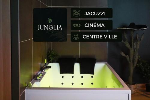 Junglia Suite - Spa & Ciné - Location saisonnière - Bourg-en-Bresse