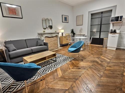 Superbe, T2 Spacieux 50m², Hypercentre, Neuf, RDC, Laon