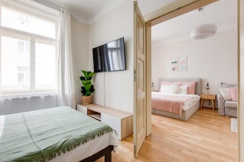 Modern Quiet Apt next to Wenceslas Square - VS, Praha (fotografie 8)
