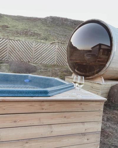 Hot tub, Hotel Kvika in Hveragerdhi