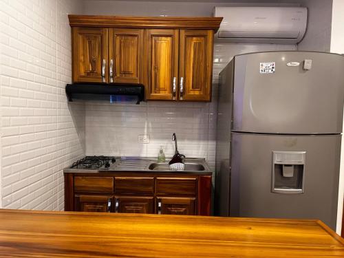 Kitchen, Casa Boutique Rincon in San Onofre