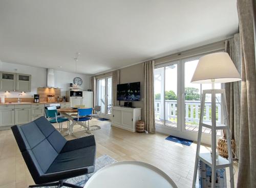 Apartment with Sauna room in Villa Annika Whg 12 Penthouse Baltica mit Balkon