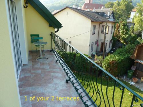 Erkély/terasz, Apartment Vindobona in 19. kerület - Döbling
