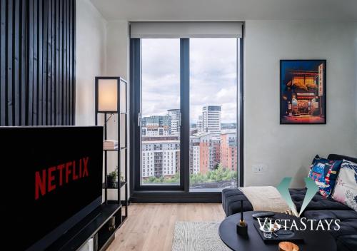 Japanese-inspired Cozy 1-Bed in Manchester by Vista Stays, Manchester (fotografie 5)