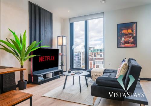 Japanese-inspired Cozy 1-Bed in Manchester by Vista Stays, Manchester (fotografie 2)