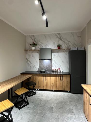 Mutfak, Wood hostel Osh in Oş