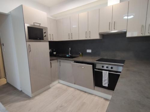 ห้องครัว, Belvaros Resort Apartman & Spa in เซเกสเฟแฮร์วาร์