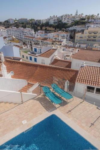 View, Sea View Pool House in Carvoeiro City Center