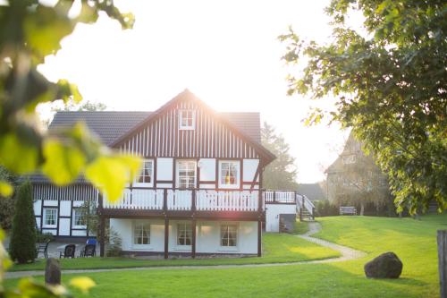 外部景觀, Hof Köhne- Haus am Spielplatz - Wohnung Strauß (Hof Kohne- Haus am Spielplatz - Wohnung Strauß) in 施馬倫貝格鎮中心