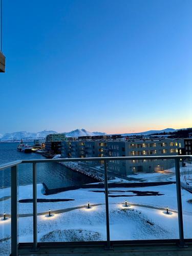 The blue apartment by the sea, Tromsø
