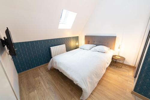 1 double bed