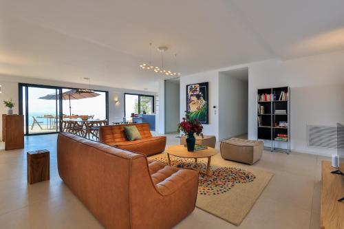 5* villa with panoramic sea view, hammam, pool-spa, Rayol-Canadel-sur-Mer (photo 7)
