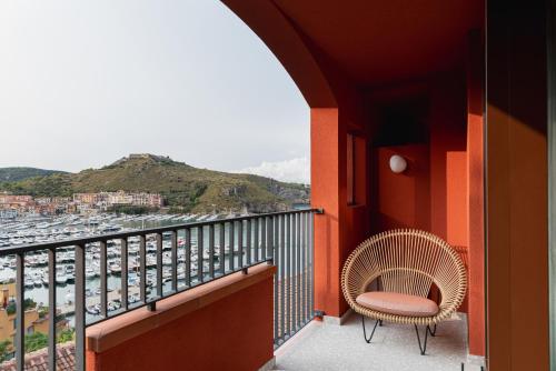 Habitación doble, vistas al mar, balcón