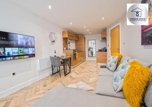 ✪Leisure Stay✪Relocation or Business stay✪1bed - FREE SECURE PARKING SPACE, Leeds (foto 9)