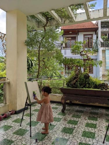 Moon Homestay Huế - 발코니/테라스