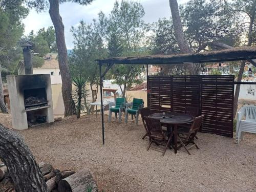 Casita de madera in Tibi