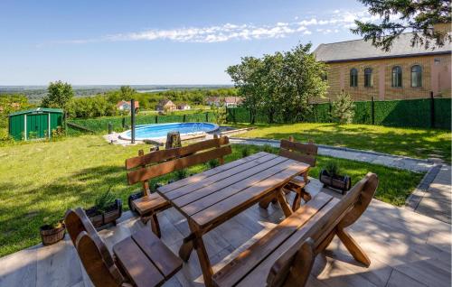 Swimming pool, Beautiful Home In Aljmas in Aljmas