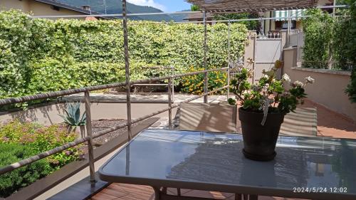 Erkély/terasz, Appartamento seminterrato Villa Sveva Franciacorta in Ome