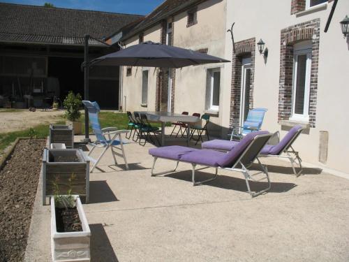 Appartement de 2 chambres avec terrasse amenagee et wifi a Coulours - Location saisonnière - Fournaudin