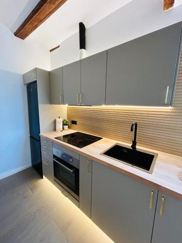 köök, Apartments & Boutique Meraki in Ontinyent