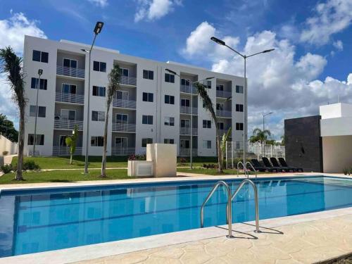 Hermoso departamento nuevo en Cancun - Tap to explore photos