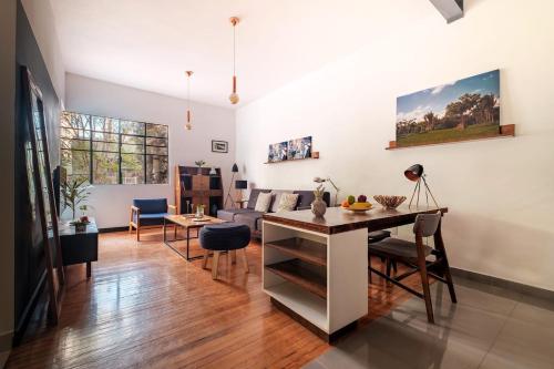 Bright & Stylish Apt With Balcony Reforma Avenue, Ciudad de México (foto 4)