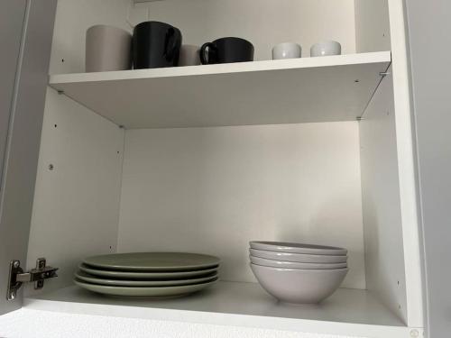 廚房, Schönes 1 Zimmer Apartment (Schones 1 Zimmer Apartment) in 許芬根