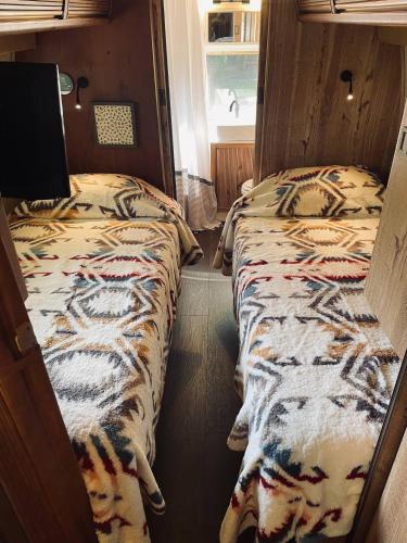 Streamside Airstream Near Hiking Rafting Fishing in Cosby, USA