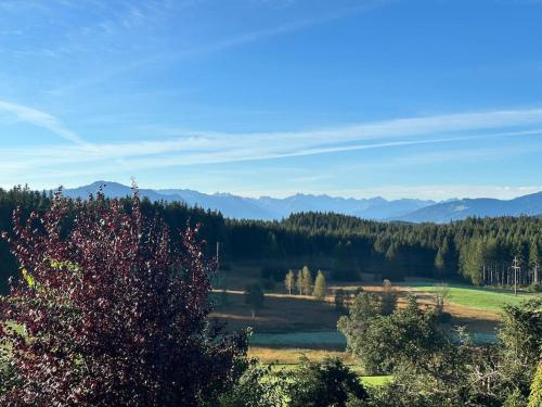 Alpenpanorama Renoviertes Apartment mit Bergblick in Buchenberg