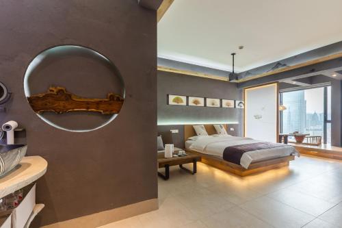 重庆解放碑阳崽民宿高层新中式景观Youngzai Apt in Jiefangbei 5, Chongqing
