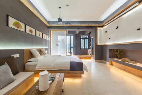 重庆解放碑阳崽民宿高层新中式景观Youngzai Apt in Jiefangbei 5, Chongqing (foto 8)