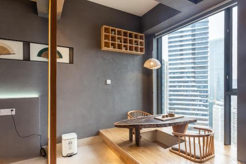 重庆解放碑阳崽民宿高层新中式景观Youngzai Apt in Jiefangbei 5, Chongqing (foto 9)