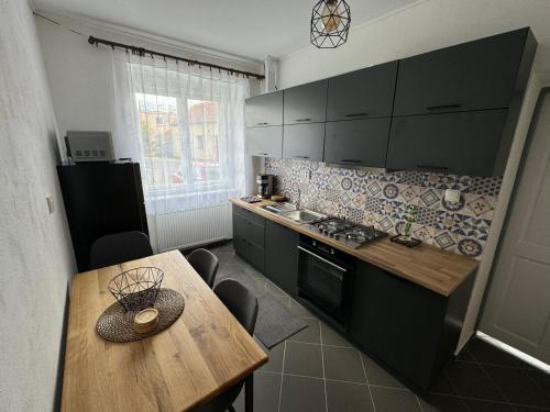 مطبخ, Apartmán u Šenků (Apartman u Senku) in Kravsko