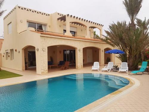 VILLA SEA, 1ère LIGNE VUE MER PANORAMIQUE, Mirleft