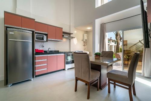 ห้องครัว, A102 - Residencial Badejo - Apto 101 - Garden em condomínio com Piscina (A102 - Residencial Badejo - Apto 101 - Garden em condominio com Piscina) in มอร์รินโยส