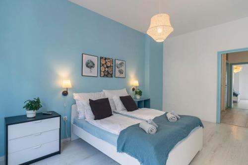 Center Apartment, Style, Best Location, AC, Balcony, Budapešť
