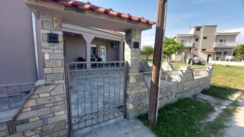 Entrance, Modern House in Keramoti