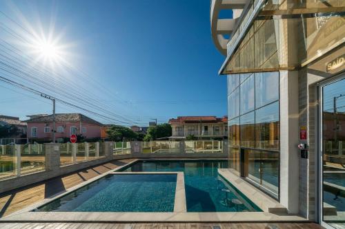สระว่ายน้ำ, A102 - Residencial Badejo - Apto 101 - Garden em condomínio com Piscina (A102 - Residencial Badejo - Apto 101 - Garden em condominio com Piscina) in มอร์รินโยส