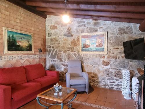  Casa Rústica Piscina, Apartadiño in Pobra do Caramiñal