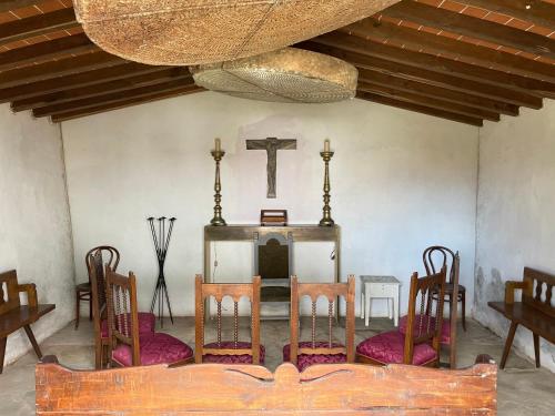 Casina di Leonardo Arezzo in Pieve A Maiano