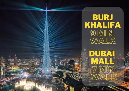 Brand New 2BHK Luxury Apartment 7min to Dubai Mall 1.5 Bath, Dubai (foto 3)